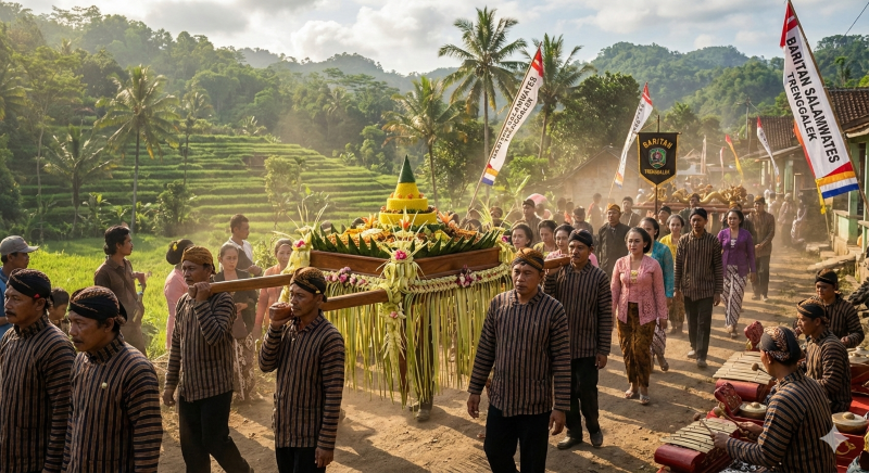 Menyusuri Desa Budaya dengan Upacara Tradisional yang Sarat Makna